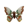 Botones de Resina Estilo Británico Marrón Mariposa Vintage Lindos para Ropa Accesorios para el Cabello Ropa Botones para Zapatos Calcetines Decoraciones para Pulseras