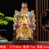 Nova Kowloon Jade Imperador Rei Mãe Imperatriz Buda Estátua Família Jade Imperador Mãe Resina Buda Estátua Artesanato Enfeites