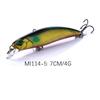 HENG JIA henjia equipo de pesca pequeño Luya cebo Mino 7cm4g pequeño Mino cebo de pesca biónica cebo falso