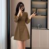 Vestido de traje de alta gama para mujer Primavera y Otoño 2023 nuevo cintura alta pequeño temperamento estilo diosa falda profesional para ir al trabajo