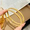 Pulsera con forma de corazón de hielo picado, latón bañado en oro, exquisita pulsera de lujo para mujer en color oro arena, deslumbrante y versátil, perfecta como regalo