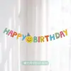 Adesivos de Balão de Aniversário Tesouro da Ins Decoração Lápis Margarida Estrela Orvalho Cartão Layout de Cena de Parede de Fundo para Festa Infantil