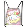 Nuevo Sanrio Perro Yugui Cubo Productos de Poliéster Mochila Bolso Gran Capacidad Bolsa con Cuerda Fábrica Venta al por Mayor