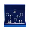 Set de Pendientes de Plata 925 con Cierre de Mariposa, Pendientes de Margarita de Lujo de Alta Gama, Regalo del Día de San Valentín para Niñas