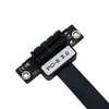 Cabo Adaptador de Placa de Som Placa de Rede Cabo de Extensão para Placa de Vídeo Pcie3.0Pci-E Cabo 1X Suporta Cabo de Direcionamento Dma