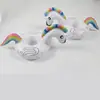 Nuevo color unicornio flotador inflable para bebidas portavasos flotante en agua artefacto para fotos fabricantes en stock suministro