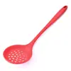 Juego de Cuatro Piezas de Utensilios de Cocina de Silicona para Fábrica Colador Tipo Zapatilla Cuchara para Arroz Cuchara de Cocina Multifuncional Juego de Zapatillas