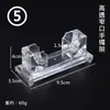 Suporte de Exibição de Pulseira de Acrílico Suporte de Joias de Cristal e Jade Suporte de Pulseira Base de Adereço Suporte