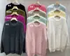 Suéter Pulôver Gola Redonda Cruzado de Veludo Imitação de Minky para Mulheres, Novo Estilo Outono e Inverno, Solto, Macio, Tricô Grosso para Roupa Externa