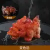 Conjunto de chá presente ornamentos de animal de chá corajosos fazem dinheiro mesa de chá rolante bandeja de chá acessórios de mesa de chá podem criar chá que muda de cor para brincar