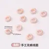 17 Colores Hilo de Seda Bobina sin Costuras Pulsera de Cuerda para la Mano Cuentas de Posicionamiento Cuentas Deslizantes Bobina Tejida a Mano Materiales DIY Venta al por Mayor