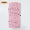 Cuerda de Algodón Trenzada de Colores, Cuerda de Tejido Hecha a Mano para DIY, Cuerda para Tapicería, Cuerda para Cordones, Cuerda de Algodón para Embalaje, Cuerda para Zongzi, Al por Mayor en Stock