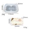 Novo Molde de Pinça Boneca Desenho Animado Gato Durian Artificial Biscoito Bolo DIY Manual Molde de Silicone