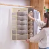 Bolsa de Almacenamiento para Ropa Interior Bolsa de Almacenamiento de Doble Cara a Prueba de Humedad Bolsa Colgante de Almacenamiento para Ropa Interior Bolsa para Calcetines Lavable sin Olor Venta al por Mayor