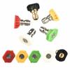 Conector de enchufe rápido para pistola de lavado de autos de la serie Card K, pistola de agua para lavadora de autos de alta presión, boquilla de cinco colores, cabezal macho hembra, conexión rápida de 1/4"