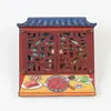 Imanes para Refrigerador Personalizados Imanes de Madera para Refrigerador DIY Souvenirs de Viaje Productos Periféricos Culturales y Creativos Imanes de Refrigerador de Ciudades Personalización