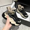 Botas de nieve directas de fábrica 2021 invierno zapatos de mujer más terciopelo cálido zapatos de algodón casuales de suela gruesa de caña alta deportivos zapatos de papá