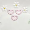 Pegatina de Tela Doble Cara Estrella de Cinco Puntas Hueca Zapatos Secundarios Ropa Bolsa Joyería DIY Accesorios Decorativos Material