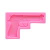 Molde de Silicona para Pistola, Subfusil y Rifle Molde para Decoración de Pasteles de Chocolate Fondant Molde para Hornear DIY