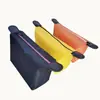 Bolsa de dumpling bolsa para cortapelos de cuero bolsa para tijeras bolsa de lavado portátil plegable bolsa de cosméticos bolsa de almacenamiento