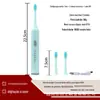 Escova de dentes elétrica infantil Wisdent com cabeça de escova macia e fofa em formato de desenho animado. Fabricante atacadista. Modelo portátil e divertido para crianças. Disponível com conexão USB.