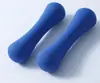 Venta directa de fábrica de mancuernas recubiertas de plástico de colores para fitness femenino, uso en casa, peso pequeño, modelado, mancuernas óseas 0.5-5kg