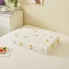 2026 Nuevo Producto Estilo Ins Fresco Dibujos Animados Algodón Puro Látex Funda de Almohada Funda de Almohada Ondulada