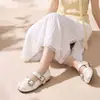 Zapatos Mary Jane 2026 verano para mujer, nuevo estilo francés que aumenta la altura, mocasines populares versátiles para falda, zapatos de vestir para mujer