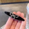Clip de Pato de Pinza de Cocodrilo de Zirconia Exquisito, Nuevo de Alta Gama, Clip Lateral de Moda, Pasador, Clip para Flequillo Estilo Nuevo