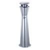 Recolector de colillas de cigarro para exteriores para interiores y exteriores para colgar en la pared vertical columna de ceniza para fumar industrial acero inoxidable colilla de cigarro