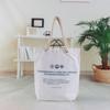 Bolsa de lona logotipo personalizado publicidad impresión a color lona regalo compras plegable cremallera bolsa de embalaje personalizado