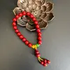 Pulsera Explosiva Bermellón para Mujer Calabaza Púrpura Dorada Exquisita Nicho Lujo Ligero Contenido Ordinario Año del Zodiaco