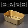 Contenedor de Acero Inoxidable para Alimentos con Tapa Cuadrado Lonchera Almacenamiento en Refrigerador Preparación para Olla Caliente Lonchera para Exteriores Caja Cuadrada Pequeña Regalo