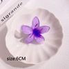 Venta Caliente Transfronteriza 6cm Lindo Clip de Pato Plumeria Clip de Encaje Bauhinia Clip de Flor Rosa Clip para Flequillo Lateral