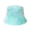 Popular Transfronterizo Internet Niña Linda Mujer Sombrero de Pescador de Felpa Arcoíris Invierno Estilo Coreano Moderno Versátil Cálido Sombrero Cubo Tendencia