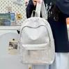 Mochila de viaje para portátil de gran capacidad, simple y elegante, transfronteriza, para estudiantes de secundaria, preparatoria y universidad
