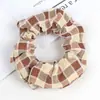 Otoño e Invierno nuevo anillo para el pelo de intestino grueso de malla color a juego de felpa anillo para el pelo de intestino grueso cuerda para el pelo moda todo partido coleta cabeza de bola