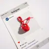 Fivela de Porta Pintada Kettlebell Chaveiro Pingente Criativo Estiloso Fofo Coração de Menina Pingente de Bolsa Pingente de Presente Joia