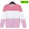 Amazon Transfronteiriça Novo Produto 2022 Primavera e Outono Casual Manga Longa Três Cores Gola Redonda Moletom Marca Tendência Hoodie Feminino Tendência