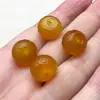 Cuentas planas de ágata con patrón antiguo Calcedonia roja tallada con nubes auspiciosas Cuentas de ábaco cuentas de tambor Pulsera DIY cuentas sueltas accesorios al por mayor