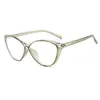 Óculos de Sol Feminino Estilo Literário Olho de Gato Europeu e Americano para Comércio Exterior, Liso, Retrô, Anti-Luz Azul, Masculino Transfronteiriço, Nova Moda, Atacado, Moda Tendência