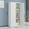 Archivador metálico para oficina, archivador de documentos, archivador de acero, archivador de vales, casillero de almacenamiento para el hogar con cerradura, gabinete rodante