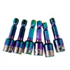 2026 Novo Modelo Transfronteiriço Soquete Hexagonal Multicolorido Parafuso Broca para Telha de Aço Colorido Soquete de 8mm