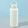 Botella de Agua Deportiva de Gran Capacidad Transfronteriza 2026 Taza Aislada al Vacío de Acero Inoxidable 316 Botella Espacial con Pintura de Goma para Exteriores