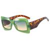 Nueva Moda Cuadrado Montura Grande Distintivo Europeo y Americano Show Lujo Ligero Transfronterizo Gafas de Sol Ins Celebridad de Internet Mismo Estilo Gafas de Sol Trendy