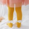 23 Mallas Nuevas de Primavera y Otoño para Niños Mallas Blancas Tejidas con Alas de Ángel Traje Enterizo para Bebé Mallas sin Pies para Niñas