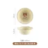 Auténtico Set de Vajilla Cerámica de Crayon Shin-Chan y Chibi Maruko-Chan con Alto Valor Estético, Lindo y Adecuado para Uso Doméstico, Incluyendo Tazones para Ensalada, Platos y Cucharas