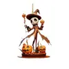 Colgante Adorno Colgador Nuevo Acrílico Halloween Persona Espejo Retrovisor Coche Cruz Plana Transfronterizo Fiesta Calavera Calabaza