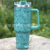 Nova Caneca Térmica Outdoor de Grande Capacidade 40oz, Material 304, Isolamento Térmico com Gelo de Diamante