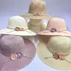 Sombrero de Paja de Ala Ancha Versátil de Verano para Mujer, Sombrero de Playa, Sombrero de Protección Solar, Sombrero de Sol de Paja